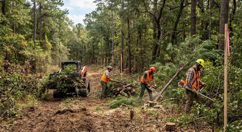 Property Line Clearing in Atlanta, GA